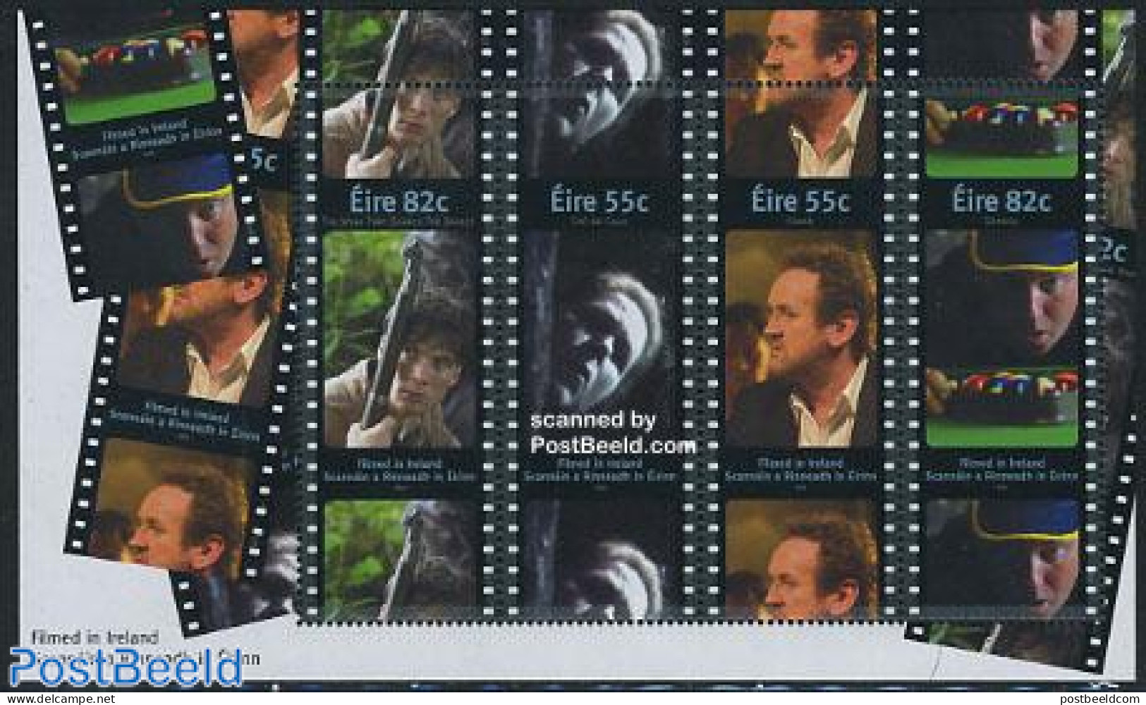 Ireland 2008 Film In Ireland S/s, Mint NH, Performance Art - Sport - Film - Movie Stars - Billiards - Unused Stamps