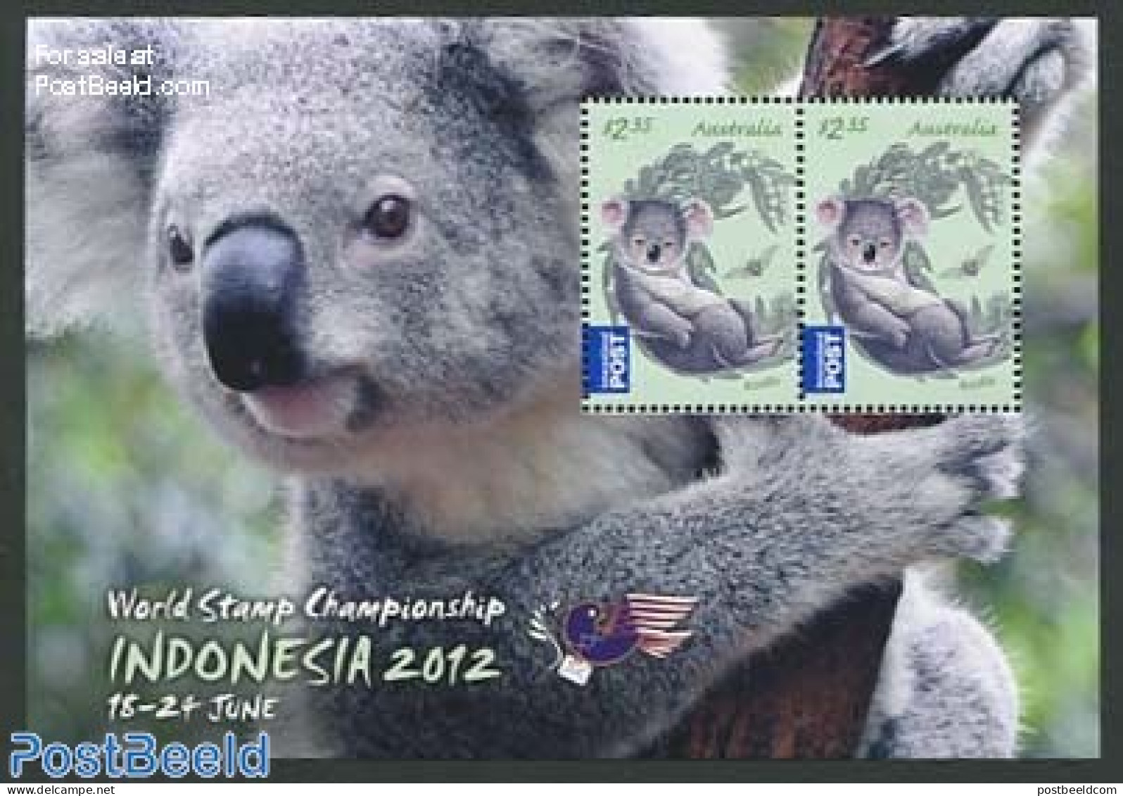 Australia 2012 Expo Indonesia S/s, Mint NH, Nature - Animals (others & Mixed) - Philately - Unused Stamps