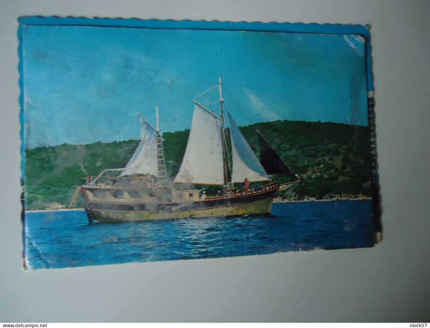 UNITED KINGDOM POSTCARDS   GAFF KETCH ANDROMEDA    FOR MORE URCHASES 10% DISCOUNT - Autres & Non Classés