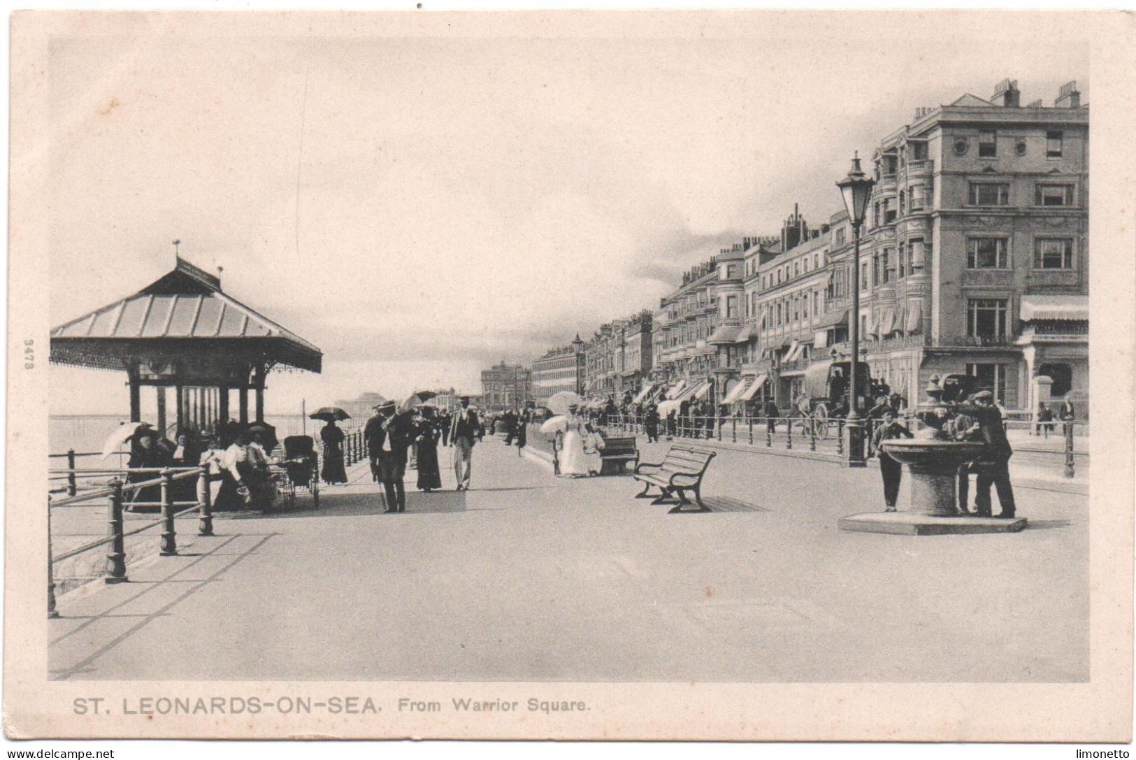 ST.LEONARDS-on-SEA -  From Warrior Square        CPA  Bon état - Sonstige & Ohne Zuordnung