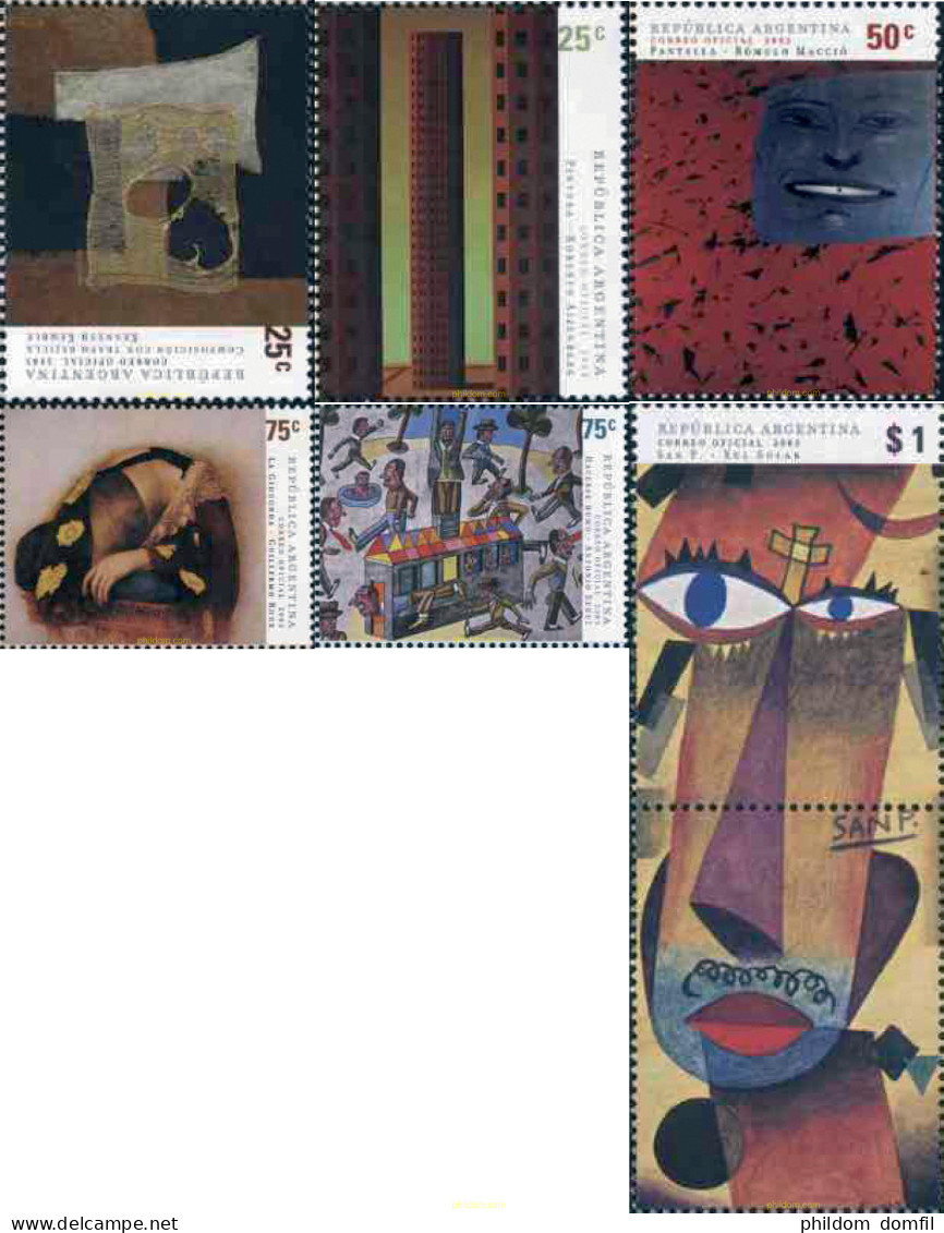 132694 MNH ARGENTINA 2003 ARTE - Unused Stamps