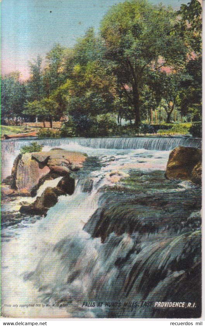 Falls At Hunts Mills East 1910 - Providence