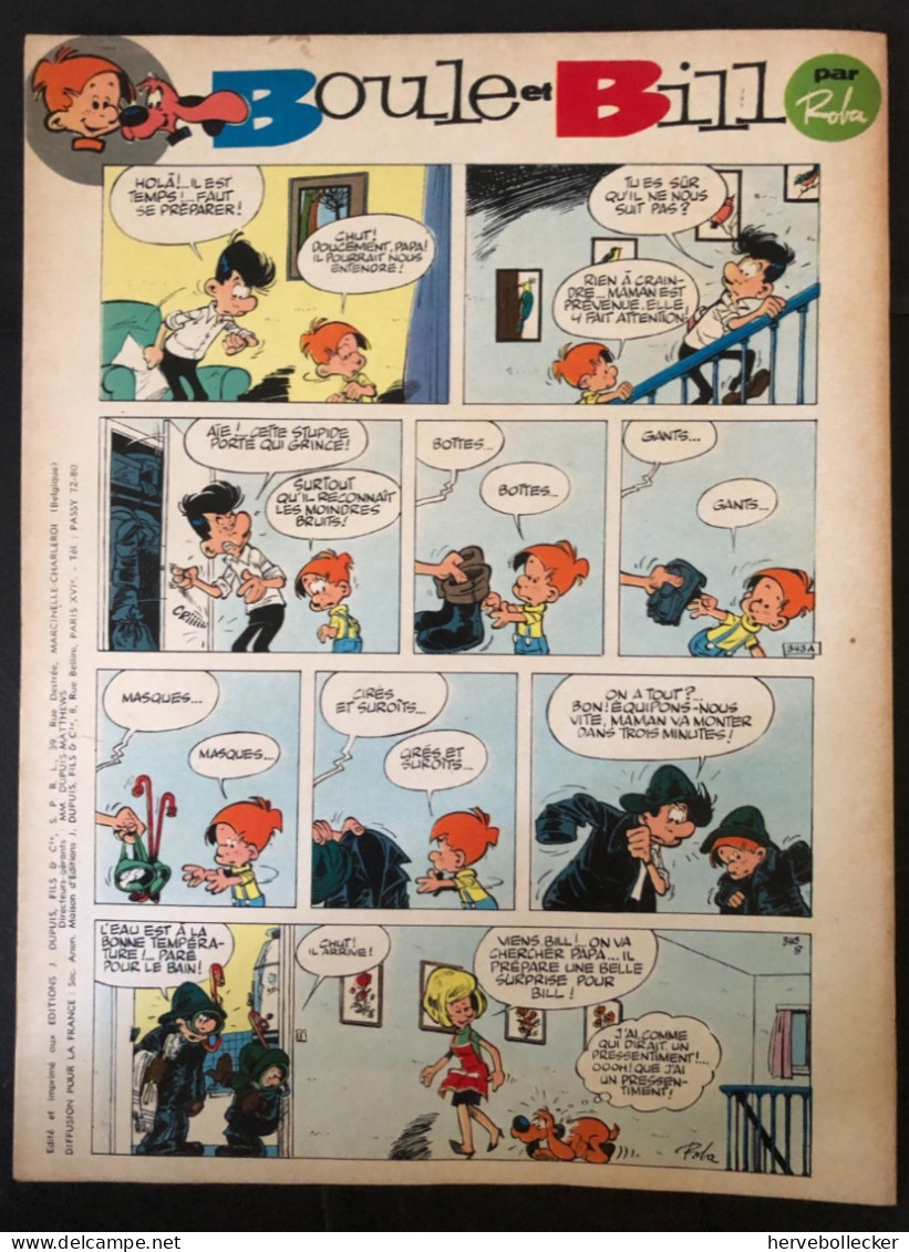 Spirou Hebdomadaire N° 1515 -1967 - Spirou Magazine