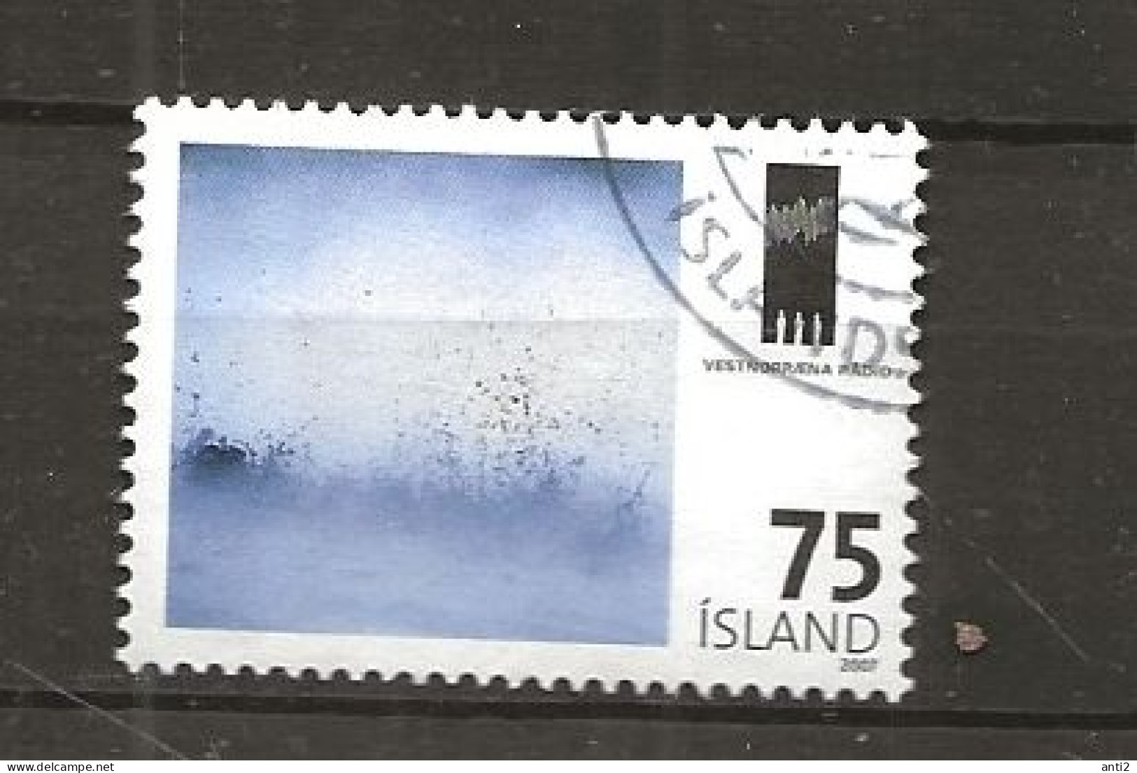 Iceland Island  2007 10th Anniversary Of The West Nordic Council: Renewable Energy, Mi  1152, Cancelled(o) - Used Stamps