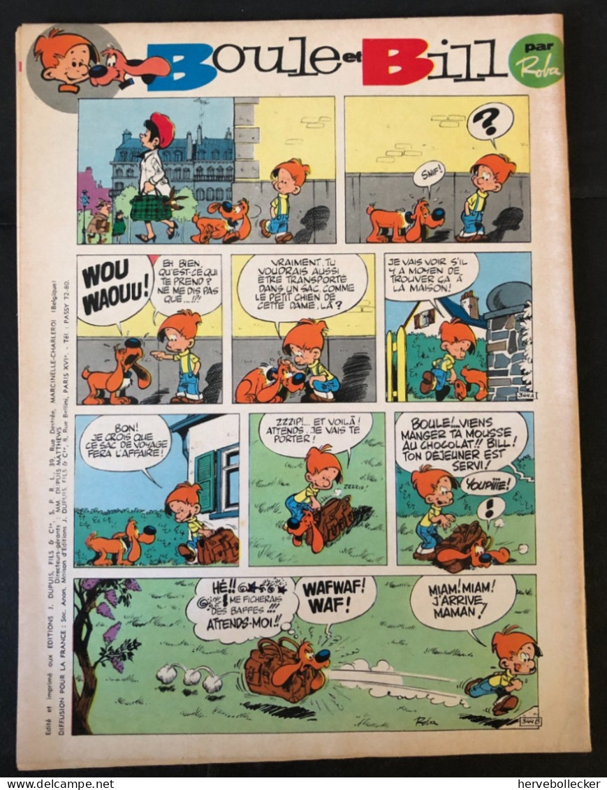 Spirou Hebdomadaire N° 1516 -1967 - Spirou Magazine