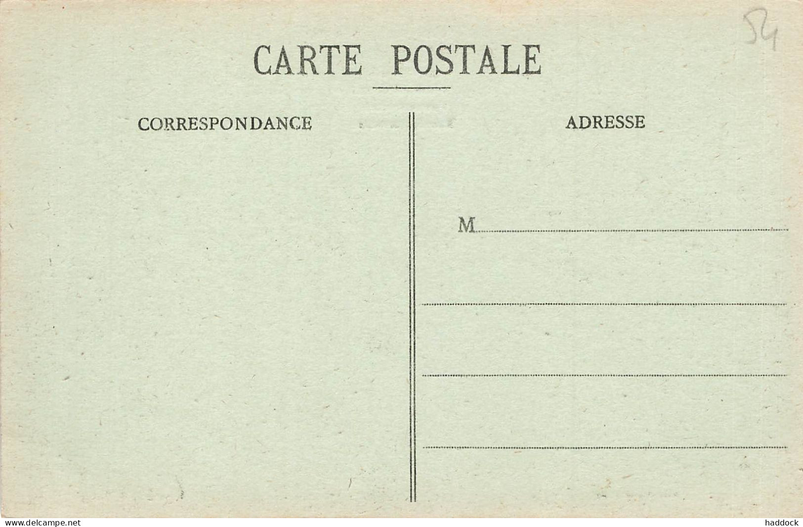 GERBEVILLER : APRES LE BOMBARDEMENT - VUE INTERIEURE RUE DE LORRAINE - Gerbeviller