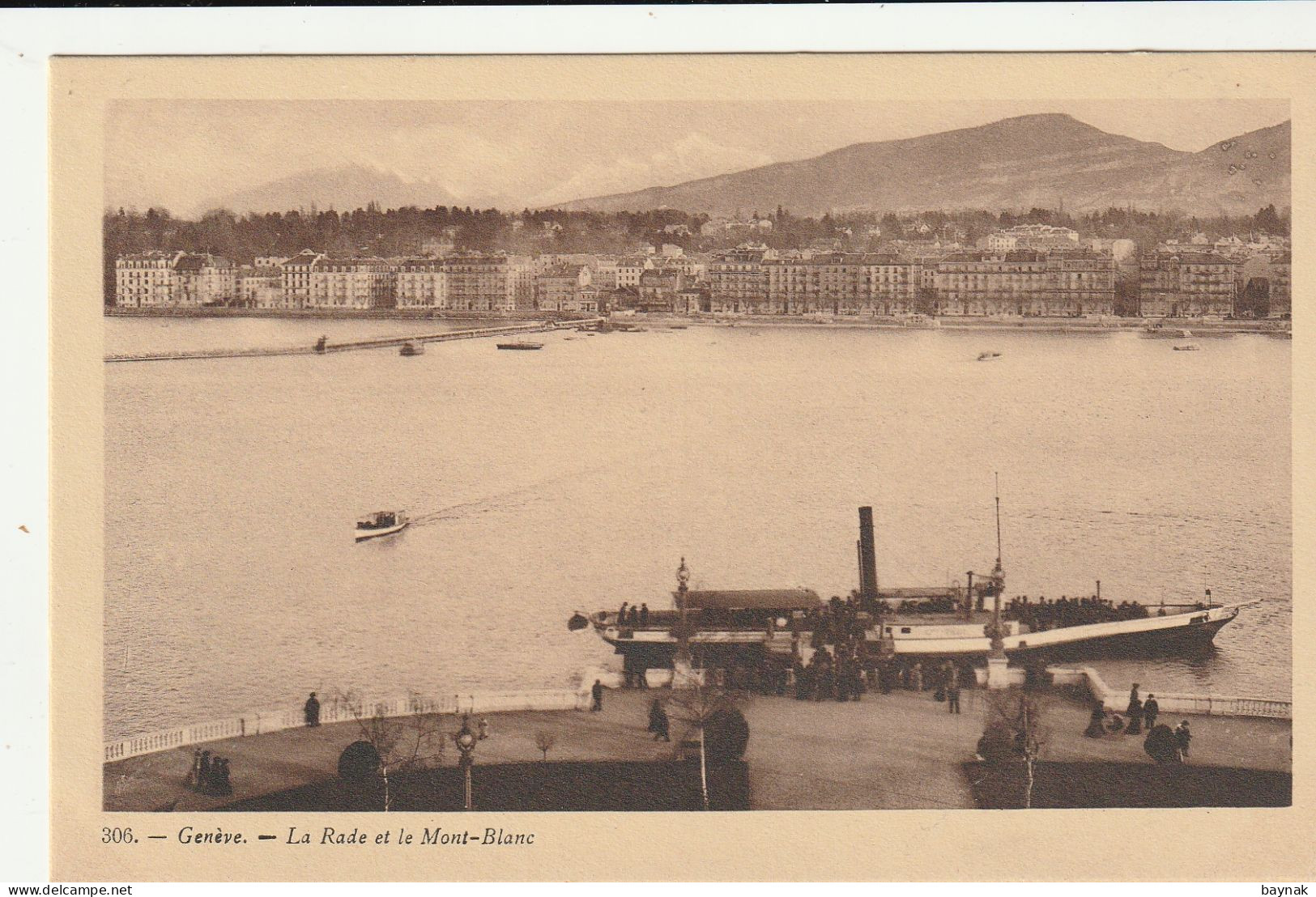 GENEVE173 --   GENEVE   --   LA RADE ET LE MONT BLANC - Genève