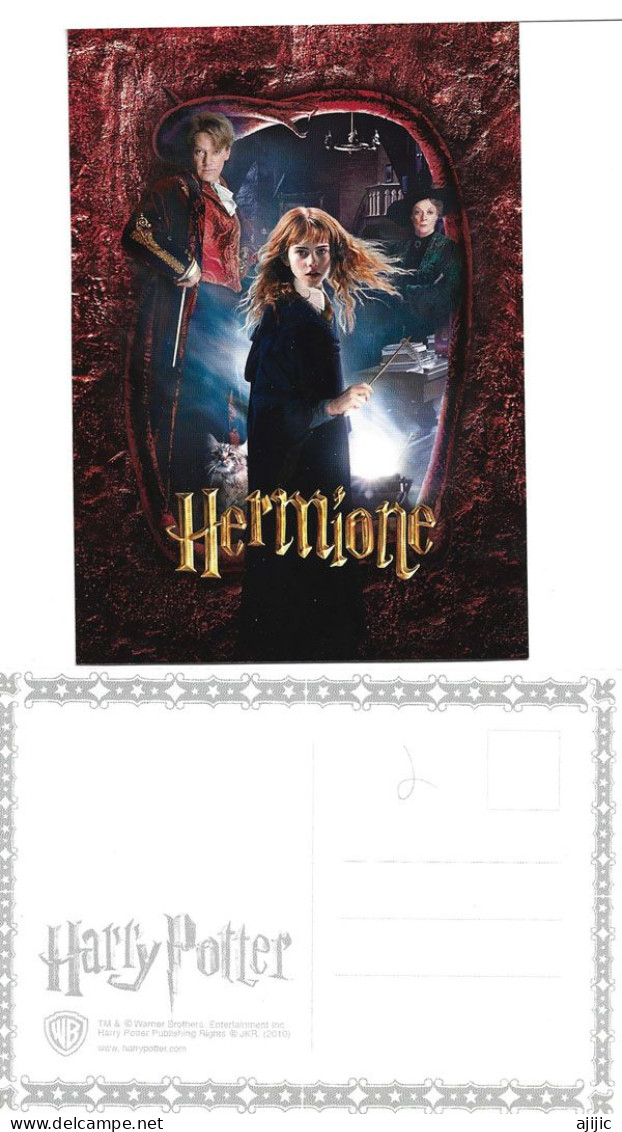 Harry Potter .Hermione Granger. Postcard (new-unused) From Warner Bros. Entertainment Inc. - Posters On Cards