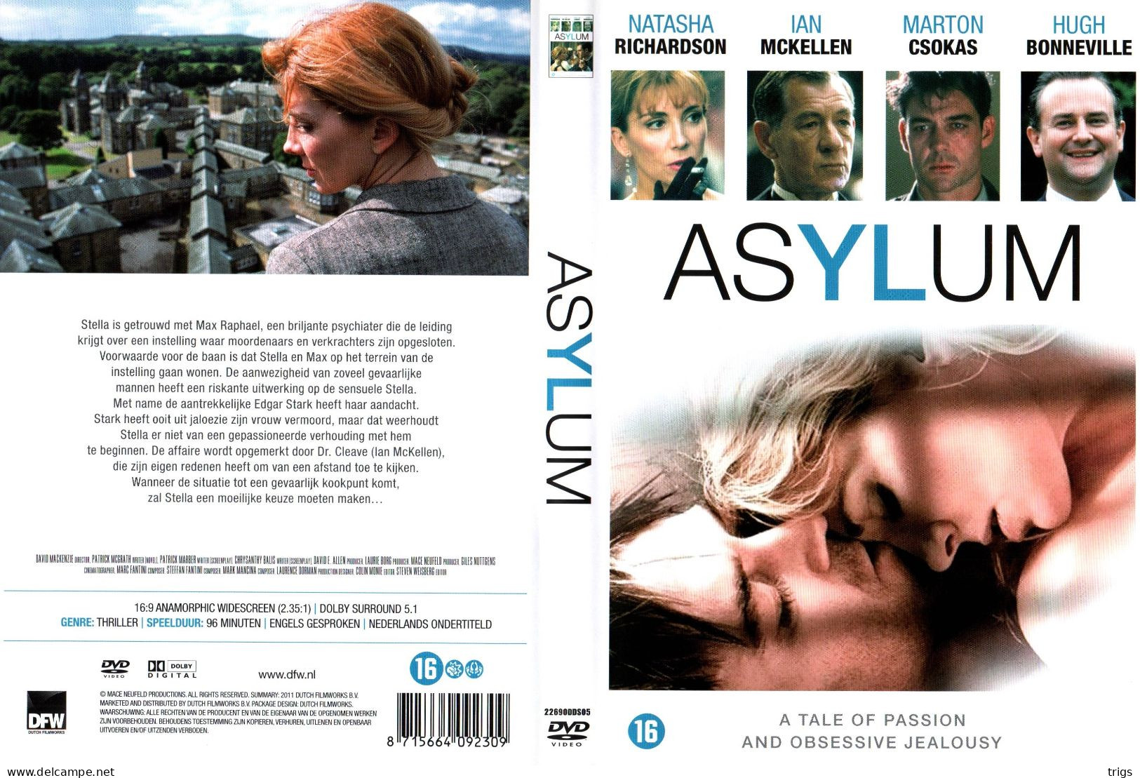 DVD - Asylum - Policíacos