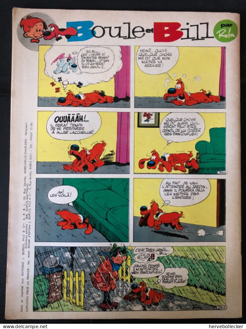 Spirou Hebdomadaire N° 1518 -1967 - Spirou Magazine