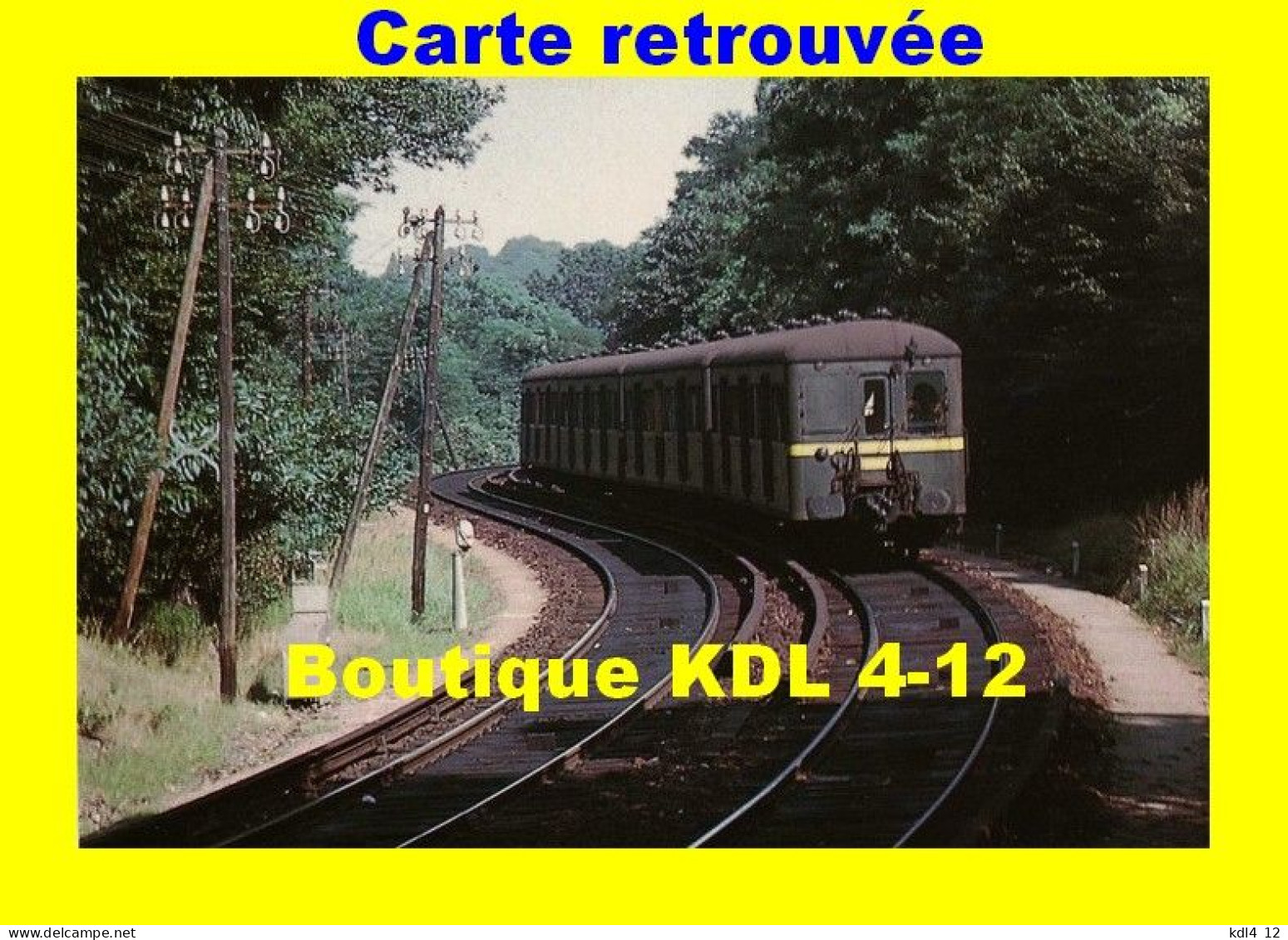 AL 033 - Automotrice "Standard" Z 1500 Vers SAINT-NOM-LA-BRETECHE - Yvelines - SNCF - St. Nom La Breteche