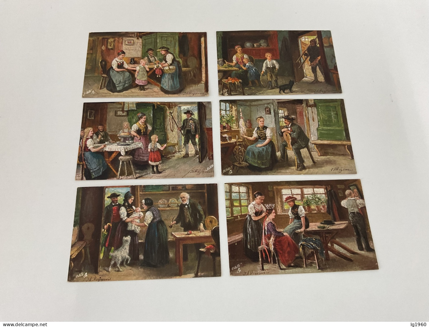 6 Cards - Raphael Tuck & Son - Oilette - Aus Dem Schwarzwald - Cards In Very Good Condition! - Tuck, Raphael