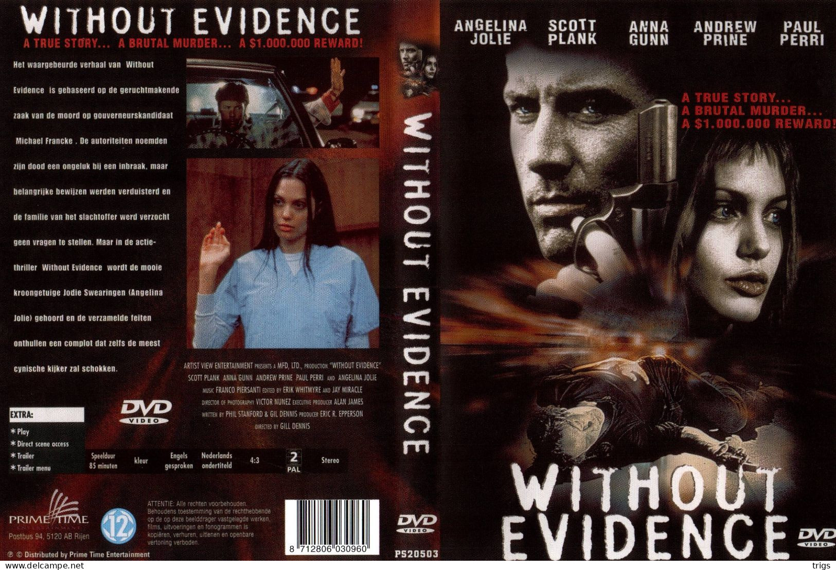 DVD - Without Evidence - Crime