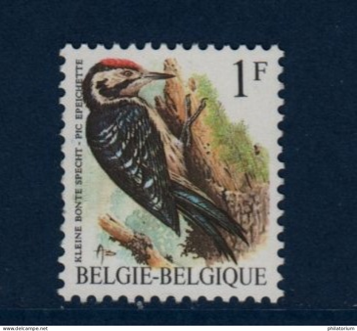 Belgique België, **, Yv 2349, Mi 2401x, SG 2845, Pic épeichette, - 1985-.. Oiseaux (Buzin)