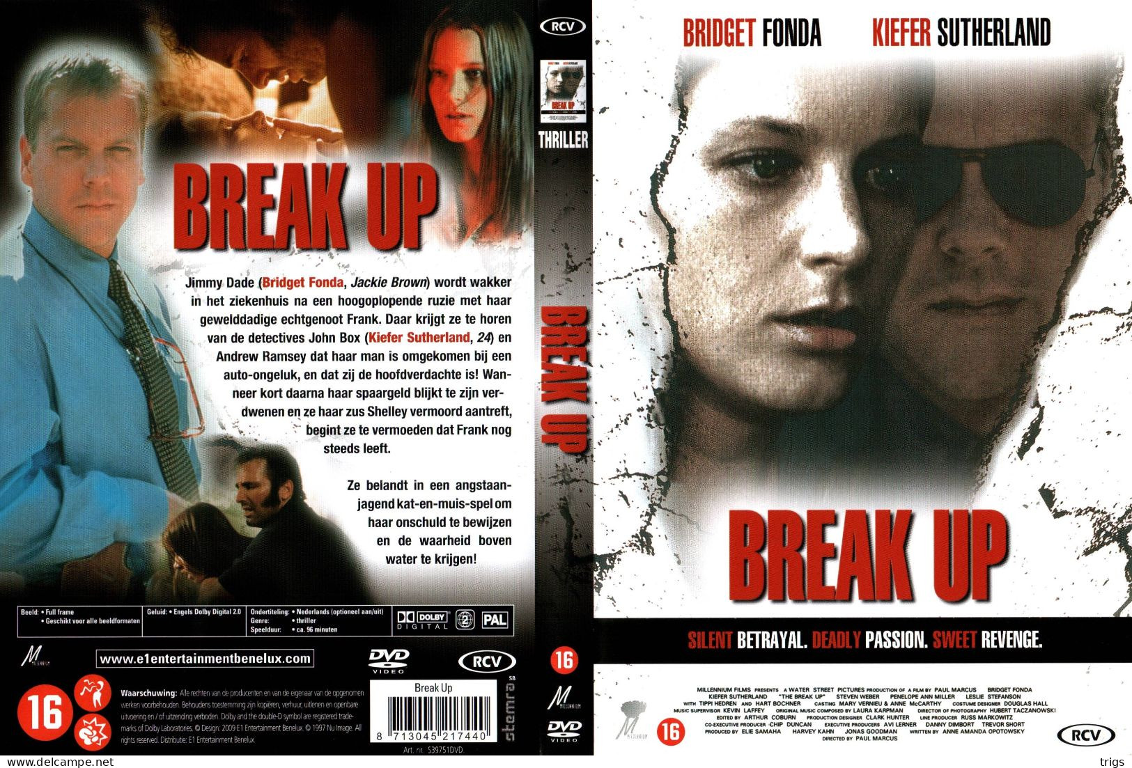 DVD - Break Up - Polizieschi