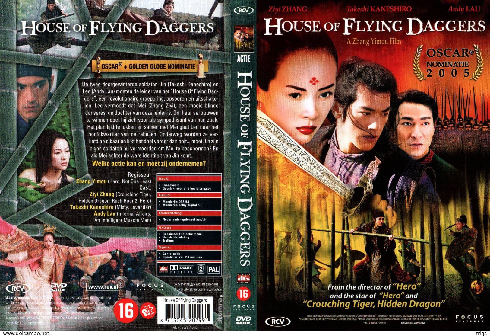 DVD - House Of Flying Daggers - Acción, Aventura