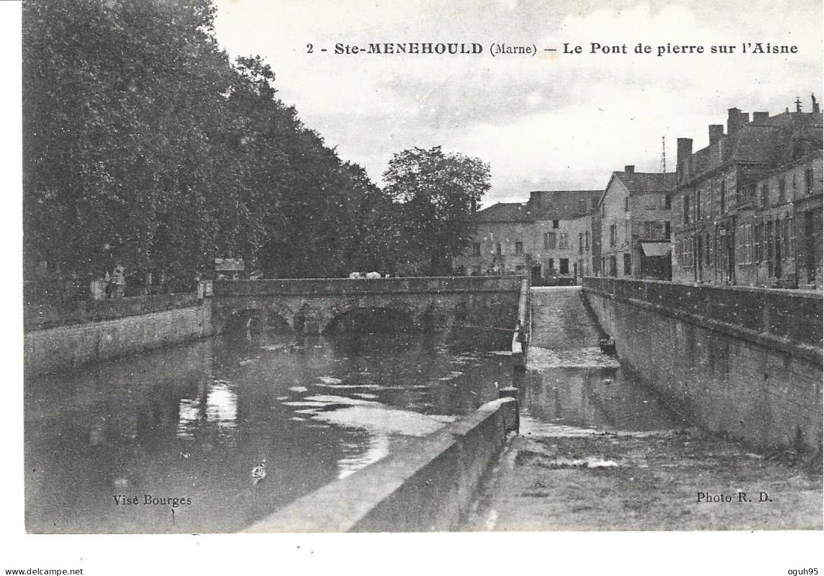 51 - SAINTE MENEHOULD - Le Pont De Pierre - Sainte-Menehould