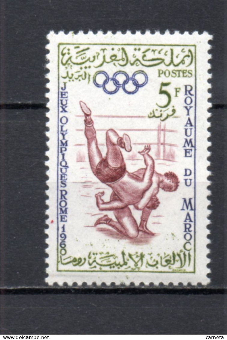 MAROC N°  413    NEUF SANS CHARNIERE  COTE 0.30€    JEUX OLYMPIQUES ROME - Morocco (1956-...)