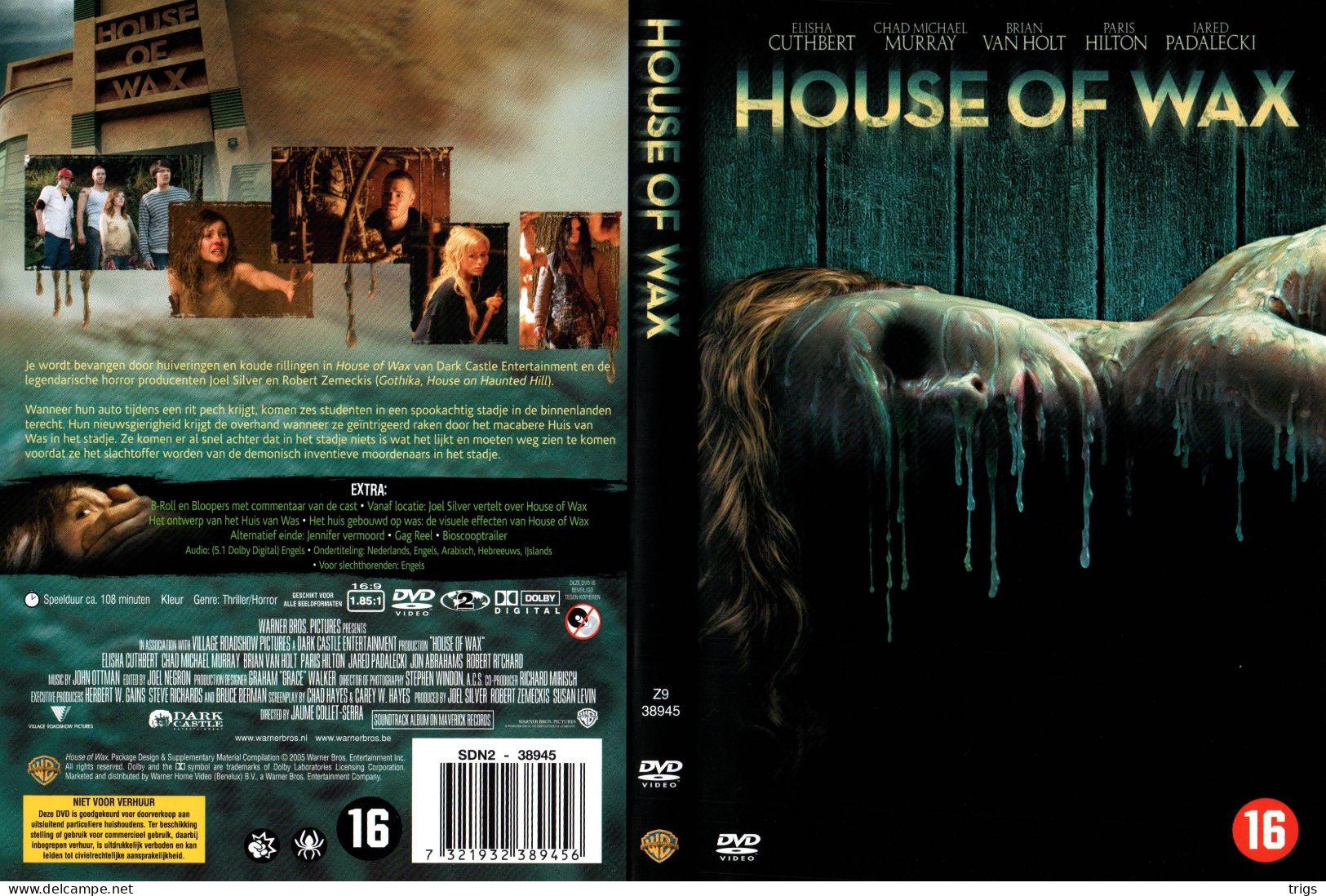 DVD - House Of Wax - Horror