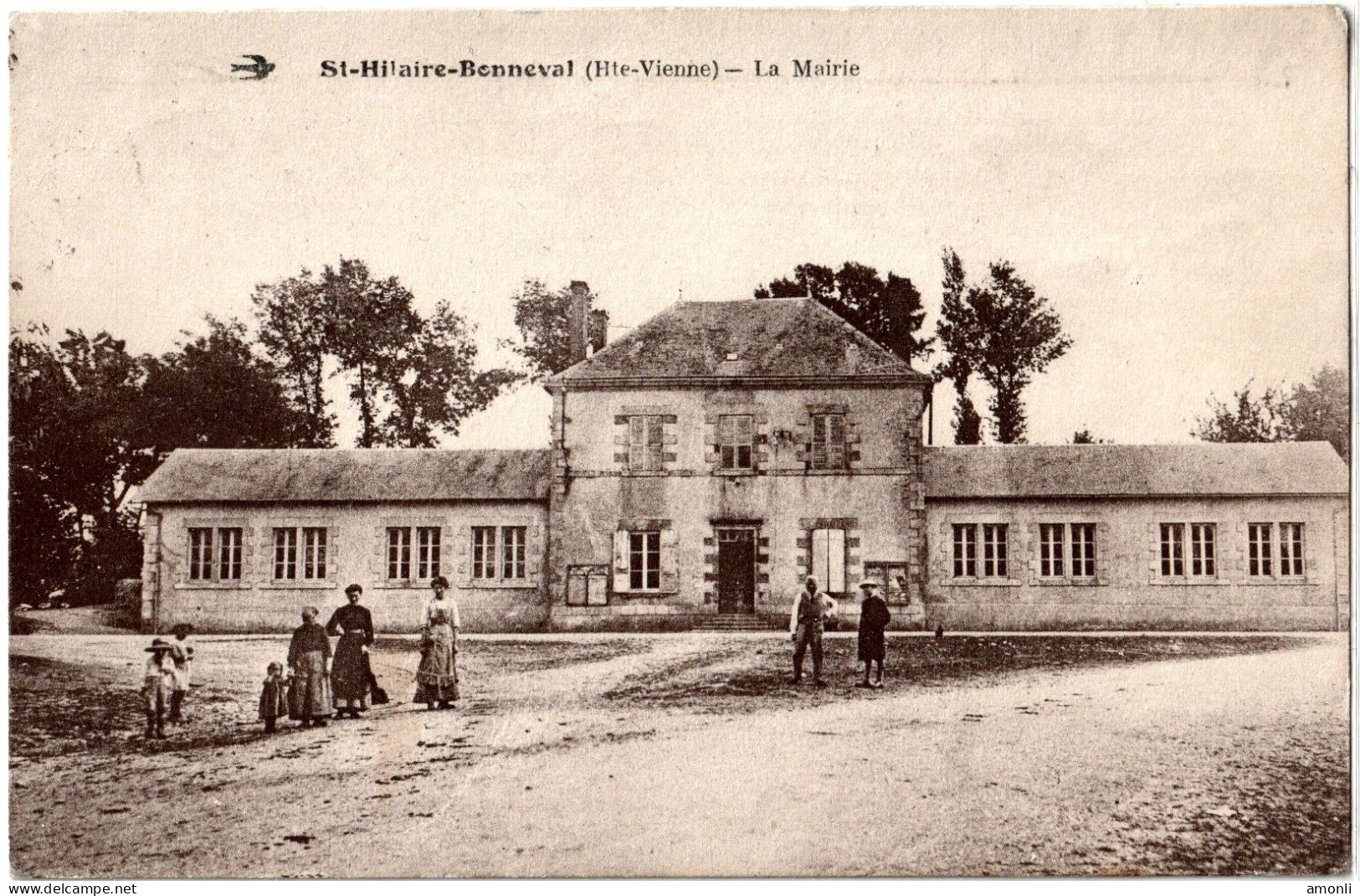 87. HAUTE-VIENNE - ST-HILAIRE BONNEVAL. La Mairie. - Autres & Non Classés