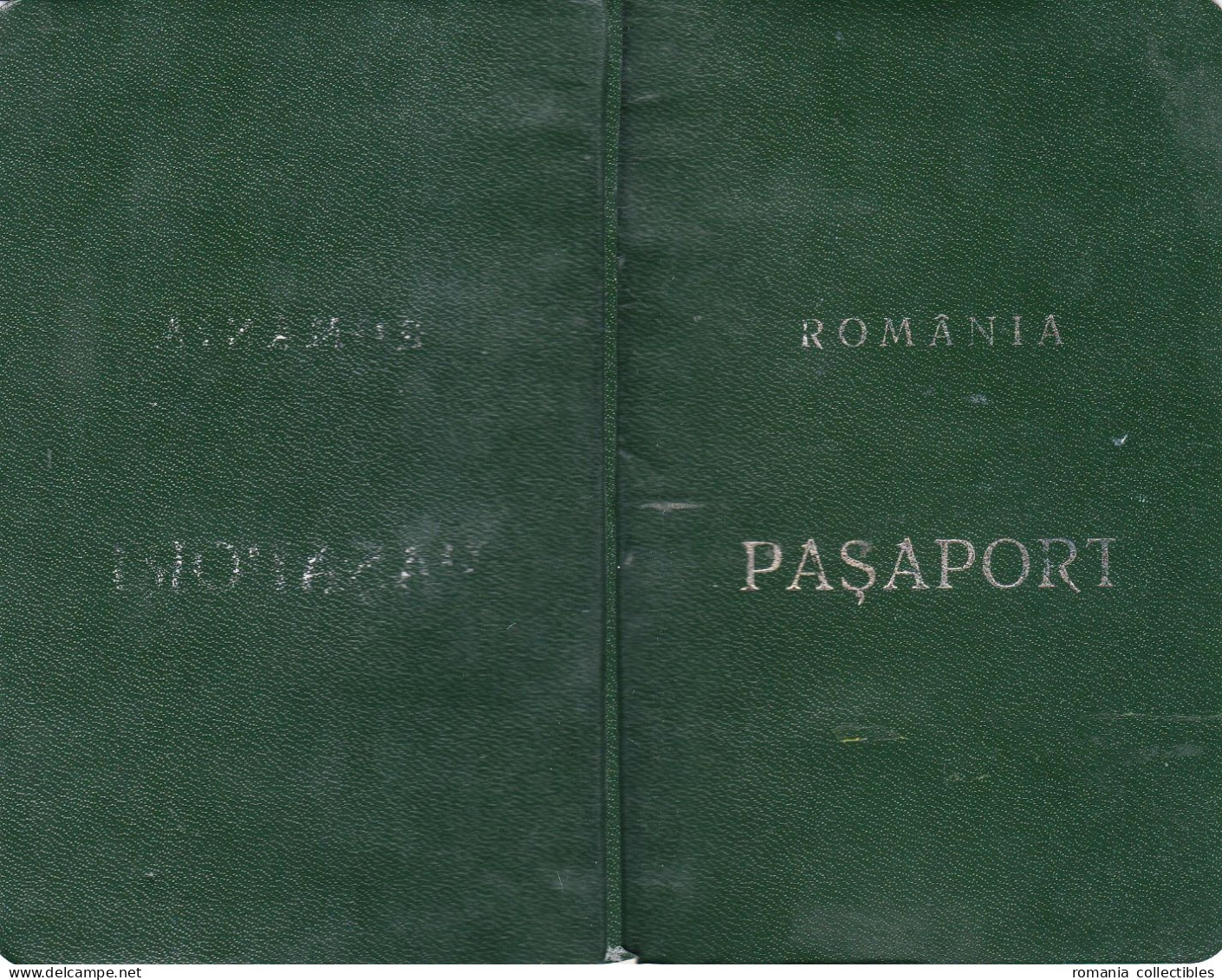 Romania, 1991, Vintage Expired Passport - no visas & stamps