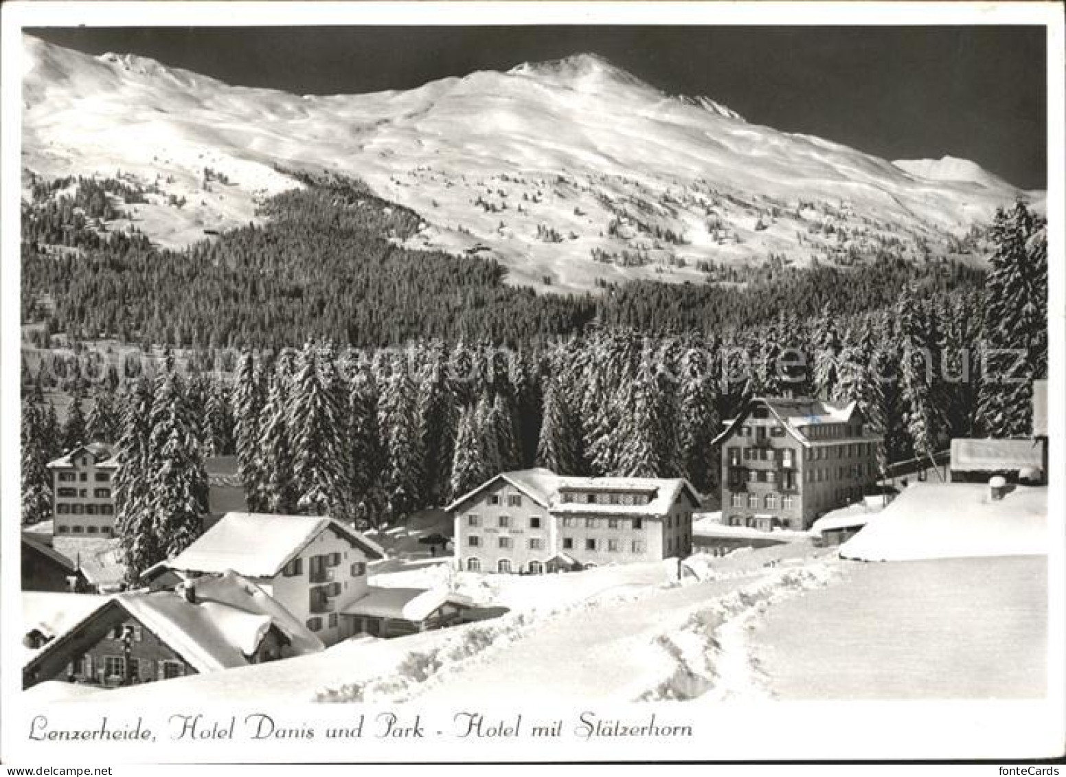 11650503 Lenzerheide Valbella Hotel Danis Und Parkhotel Mit Staetzerhorn Lenzerh - Other & Unclassified