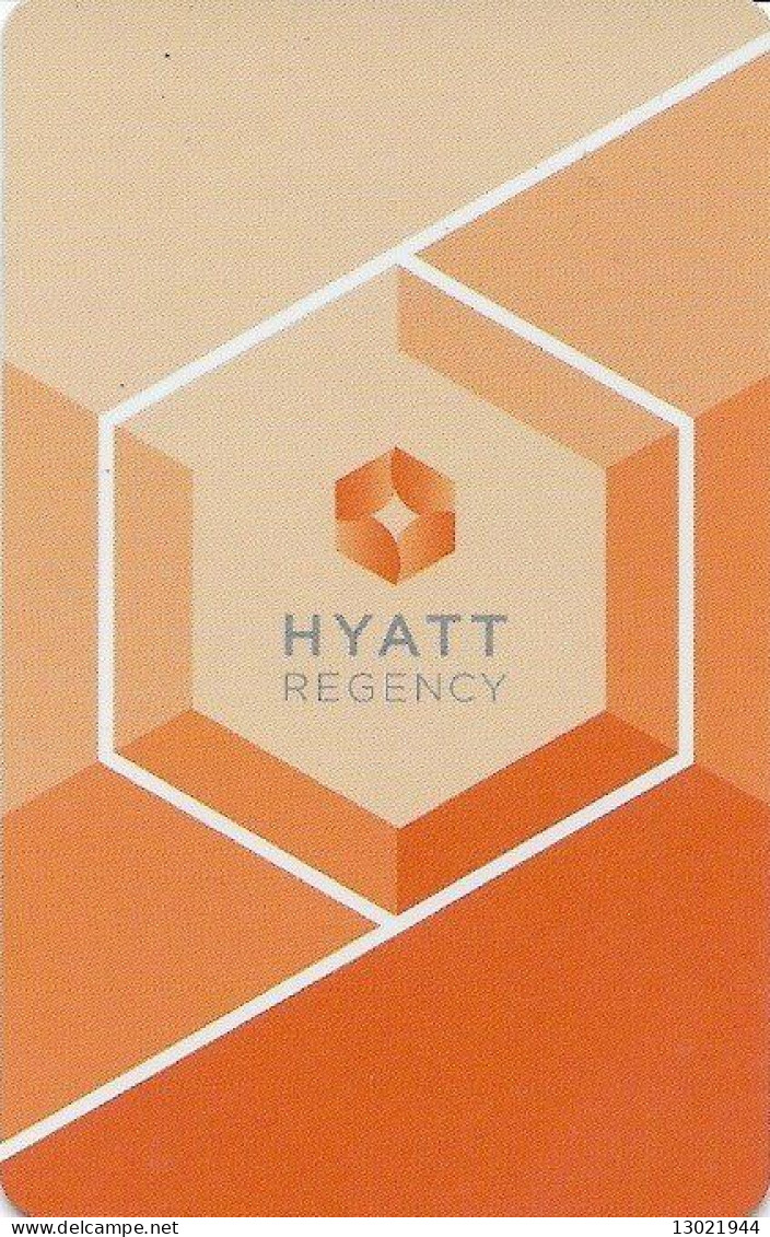 STATI UNITI  KEY HOTEL   Hyatt Regency - Hotelkarten