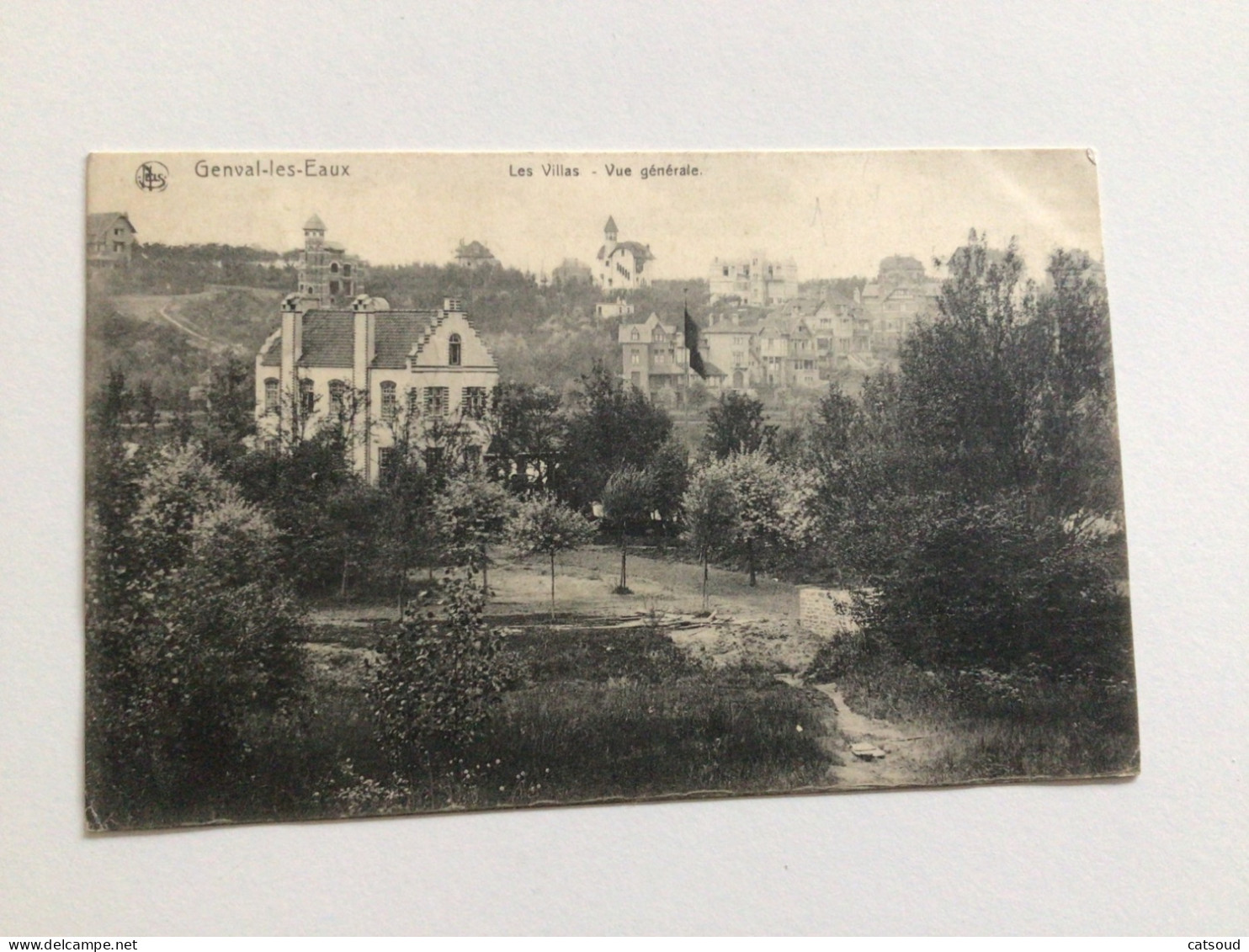 Carte Postale Ancienne (1908) Genval-les-Eaux Les Villas Vue Générale - Rixensart