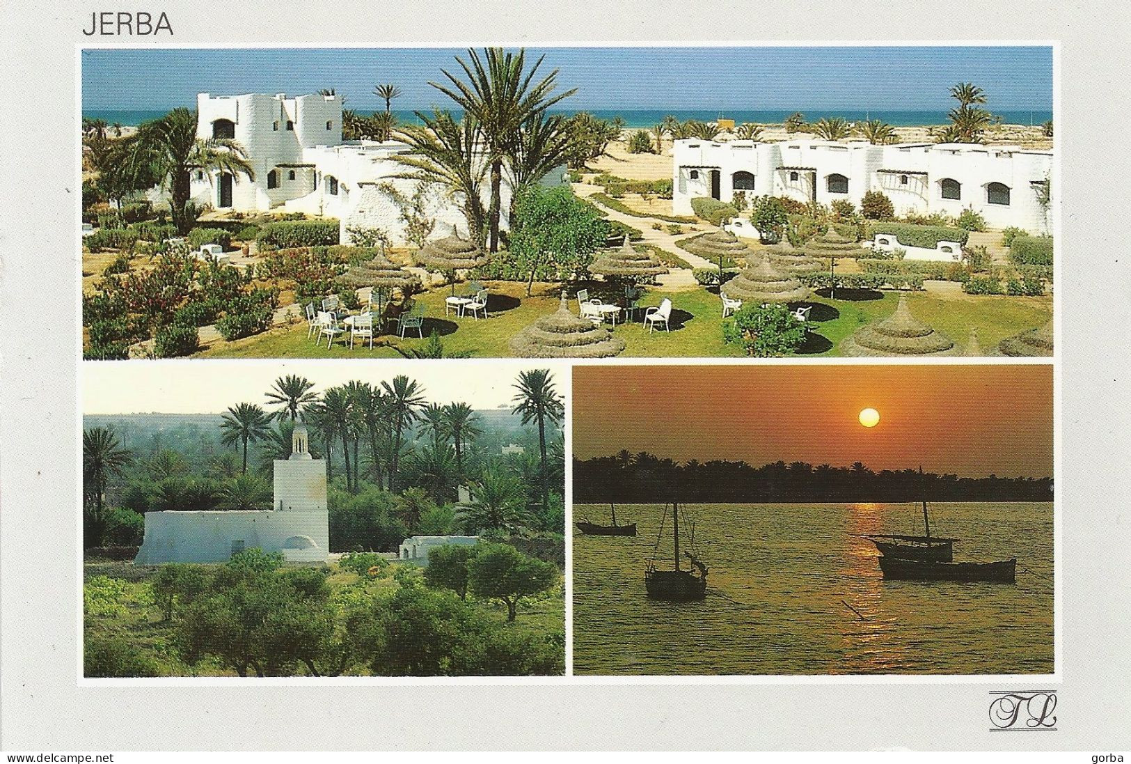 *CPM - TUNISIE - DJERBA - Tourmana Club - Multivue - Tunesië