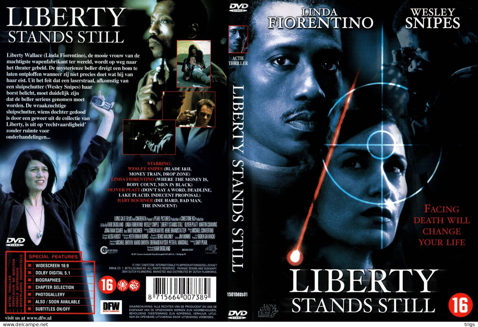 DVD - Liberty Stands Still - Acción, Aventura