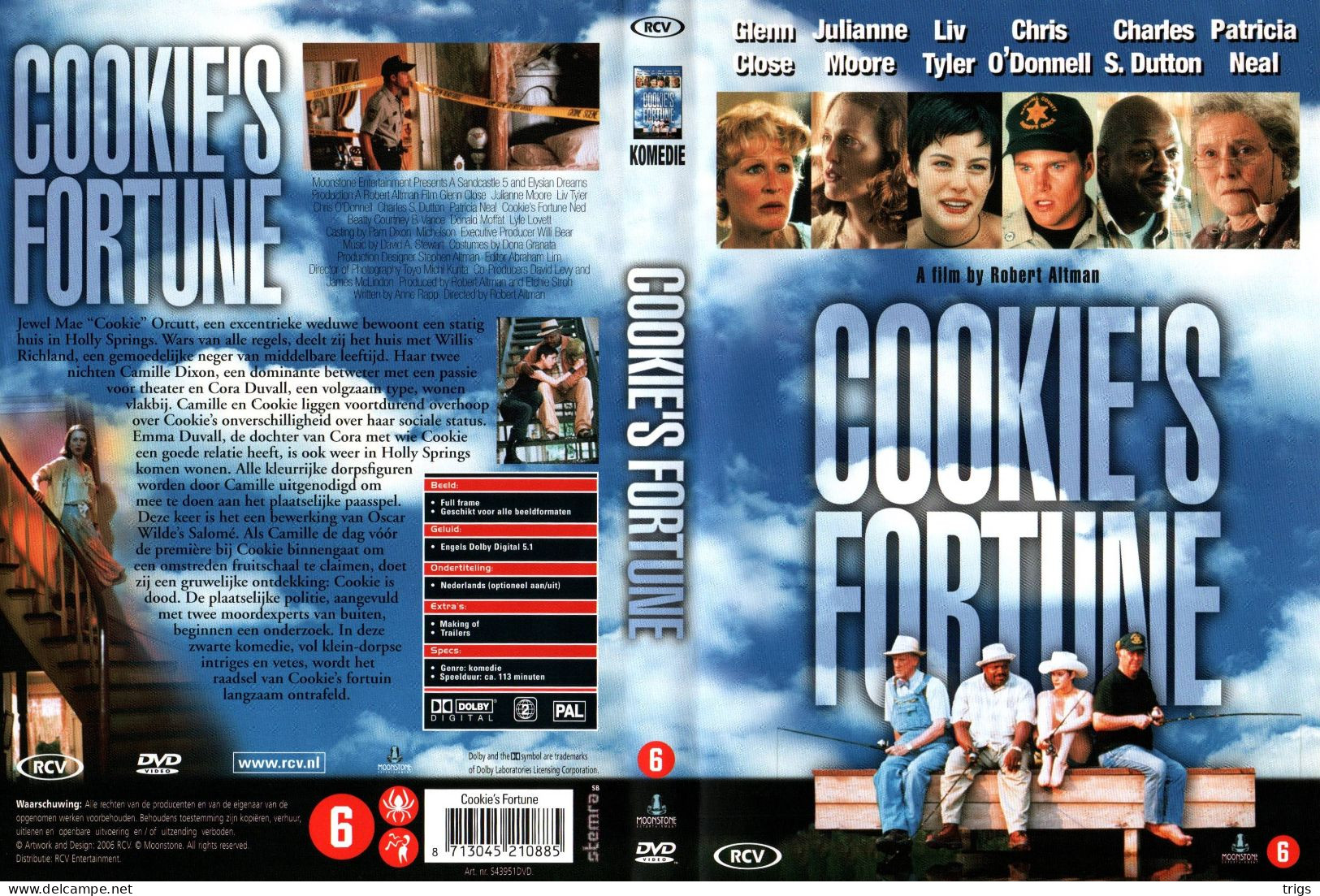 DVD - Cookie's Fortune - Commedia