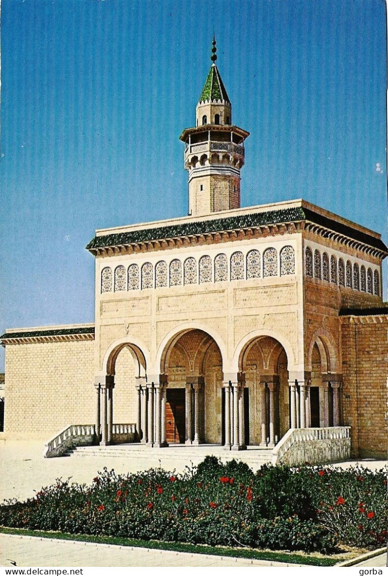 *CPM - TUNISIE - MONASTIR - Mosquée Bourguiba - Tunesië