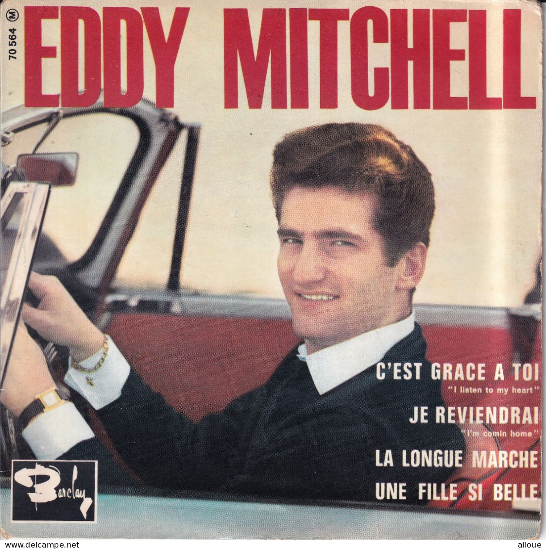 EDDY MITCHELL  - FR EP -  C'EST GRACE A TOI + 3 - Altri - Francese