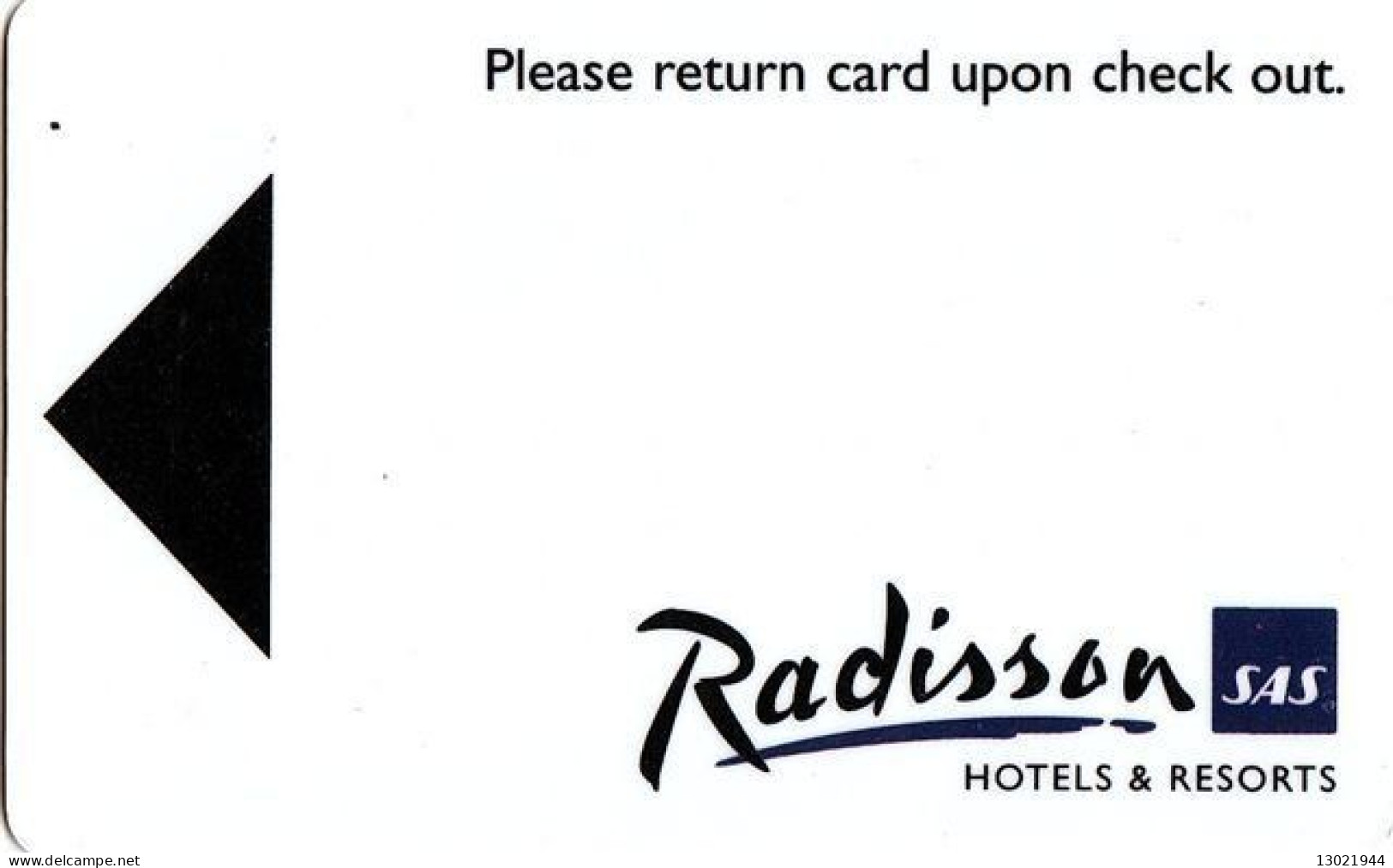 UNGHERIA KEY HOTEL    Radisson SAS Béke Hotel Budapest (889-3900) - Hotel Keycards