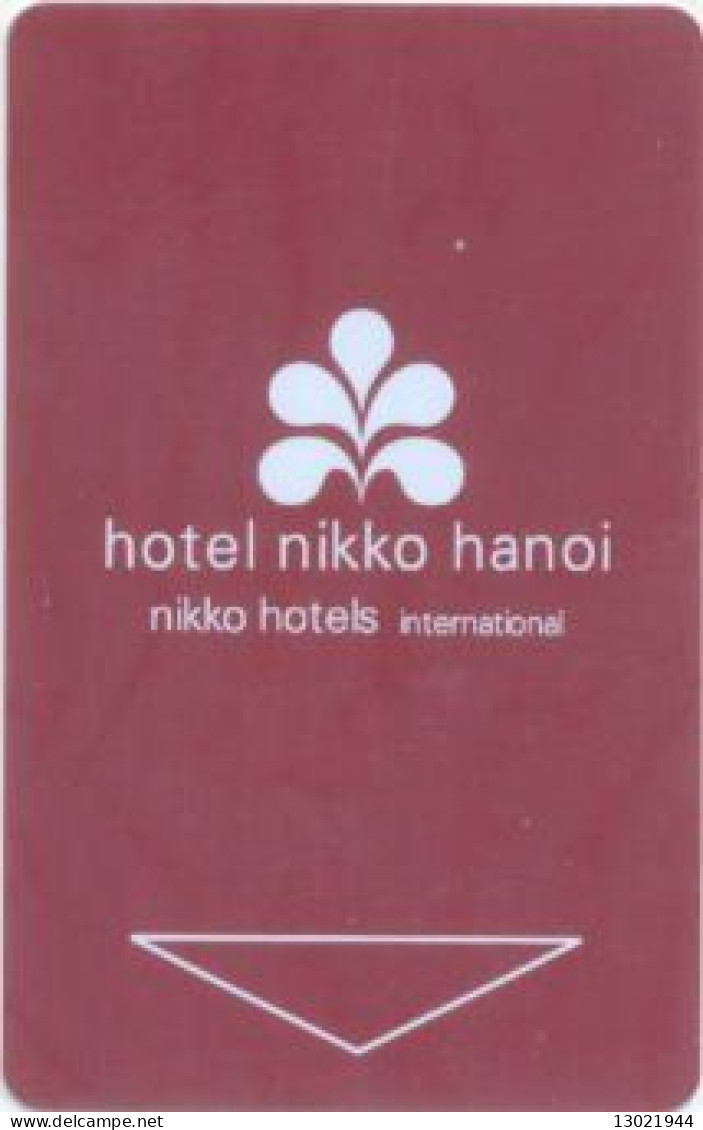 VIETNAM  KEY HOTEL    Nikko Hanoi - Cartes D'hotel