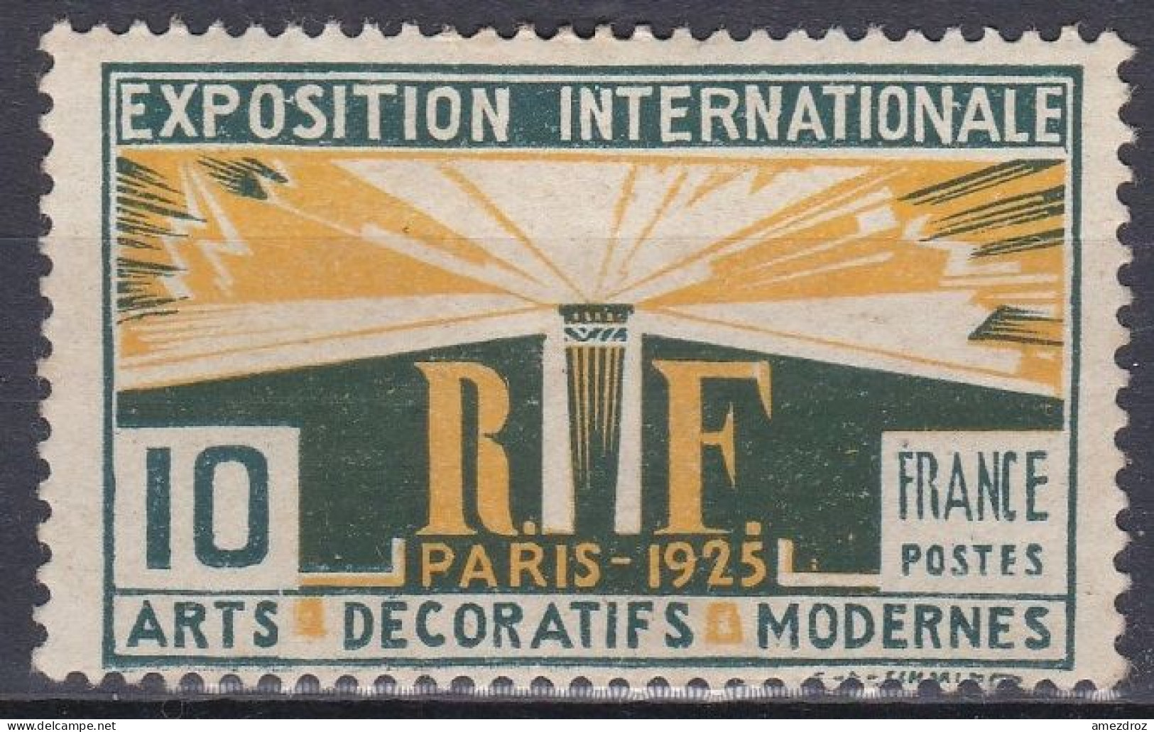 France 1924-1925 N° 210 Exposition Internationale Des Art Décoratifs  (G16) - Neufs