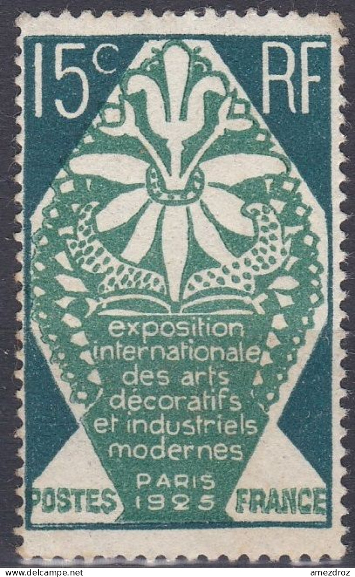 France 1924-1925 N° 211 Exposition Internationale Des Art Décoratifs  (G16) - Ungebraucht