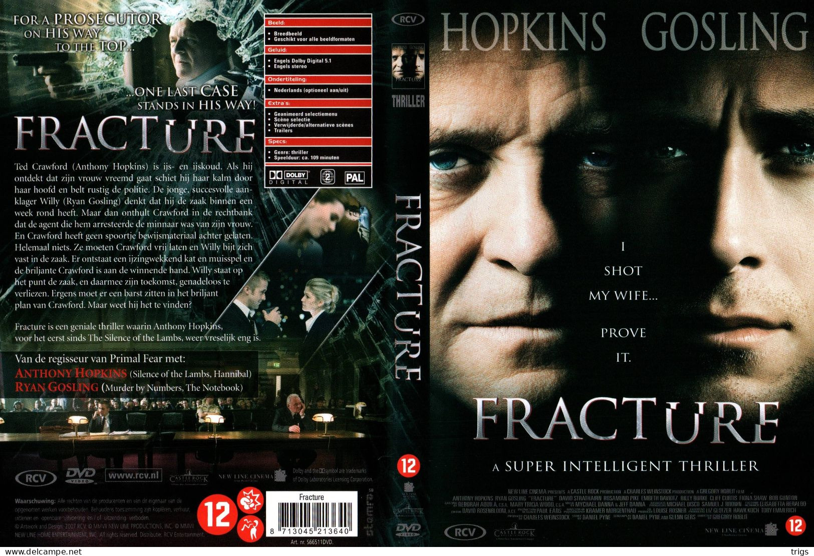DVD - Fracture - Politie & Thriller