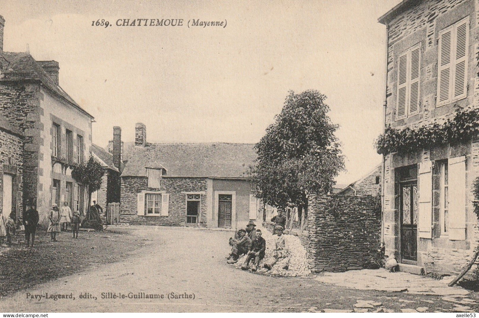 Javron-les-Chapelle 53 (10385) Chattemoue, Rare - Autres & Non Classés