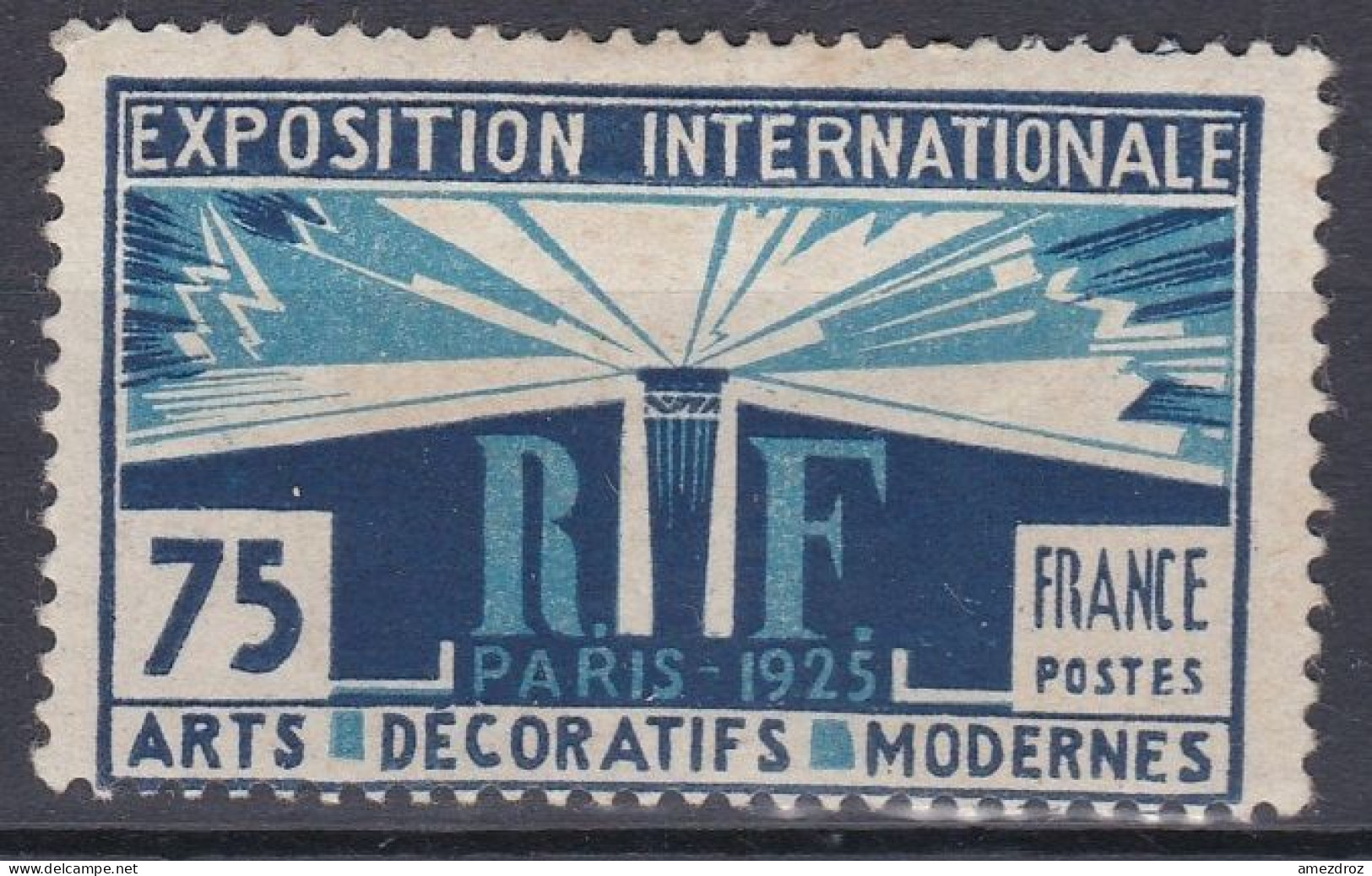 France 1924-1925 N° 213 Exposition Internationale Des Art Décoratifs  (G16) - Neufs