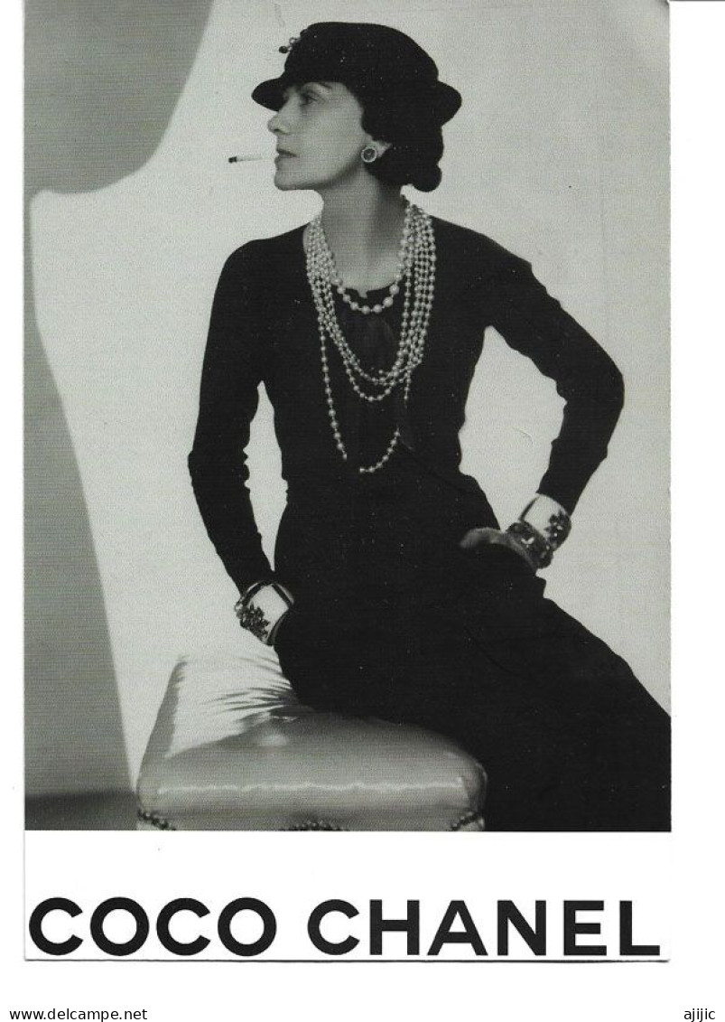 COCO CHANEL.  Postcard - Donne Celebri