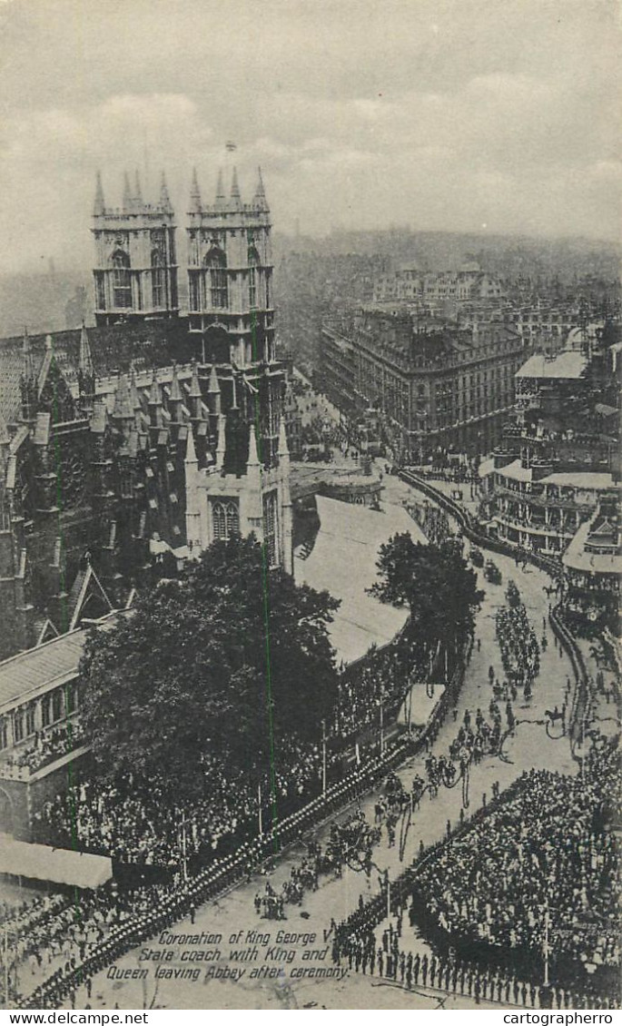 British Royalty Coronation Parade Procession Coronation Of King George V - Königshäuser