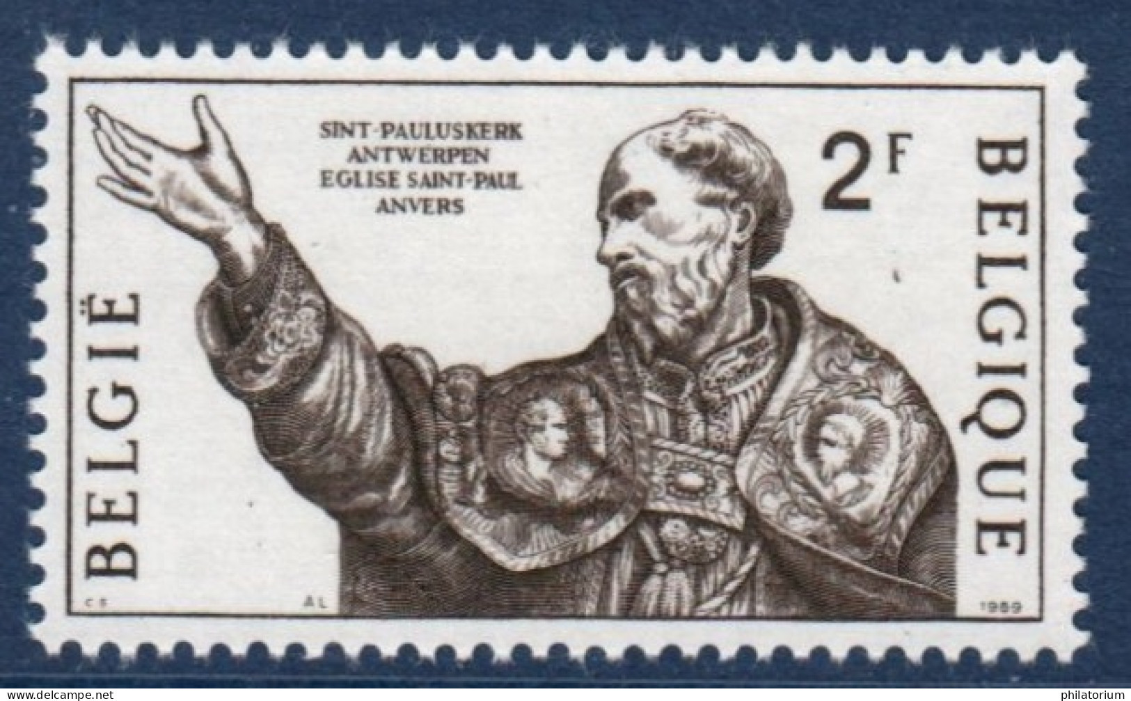 Belgique België, Yv 1482, Mi 1539, SG 2104, Saint Albert Le Grand, - Unused Stamps
