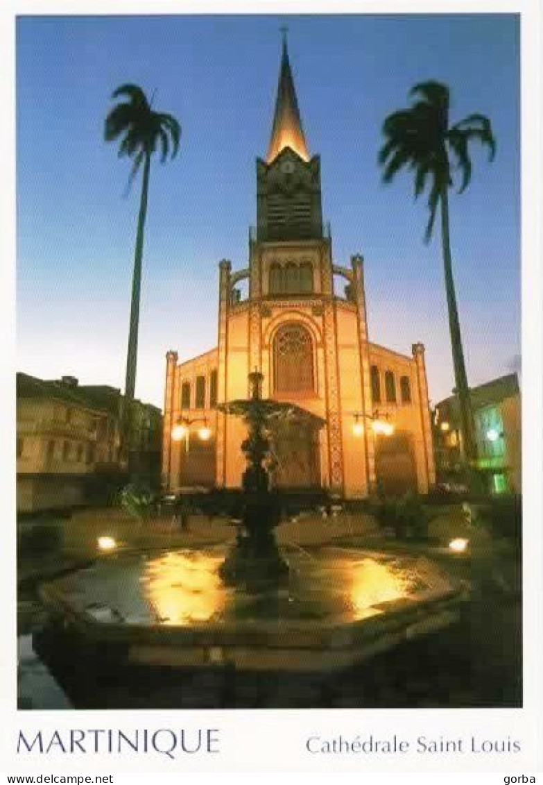 *CPM - 972 - MARTINIQUE - Fort De France - Cathédrale St Louis - Fort De France