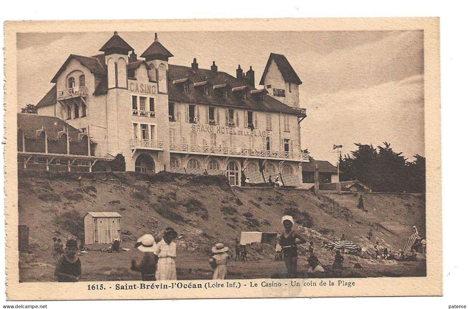 Saint Brévin L'océan  Le Casino Un Coin De Plage - Saint-Brevin-l'Océan