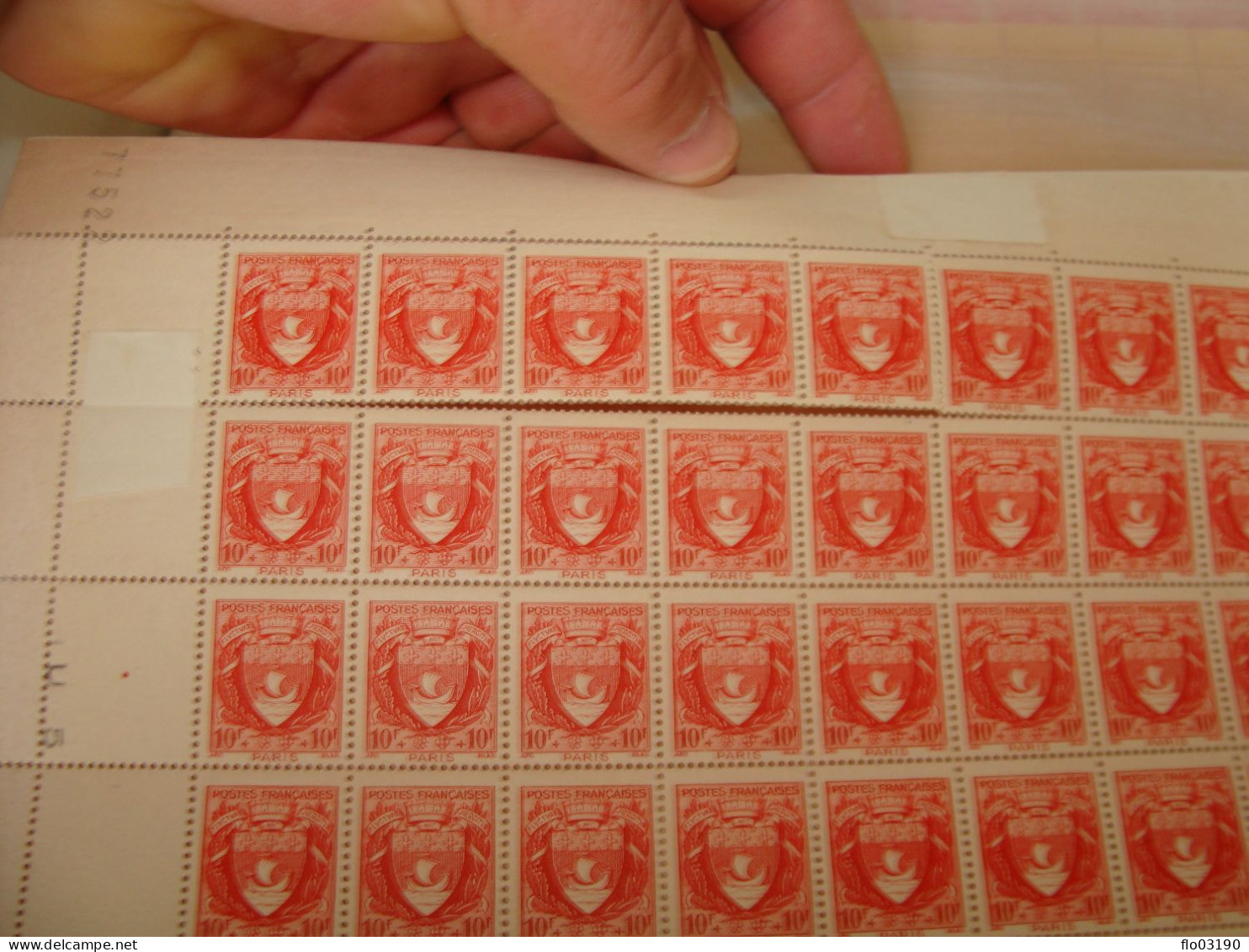 N° 537 En Feuille  De 50 Timbres Entières Neuves - Fogli Completi