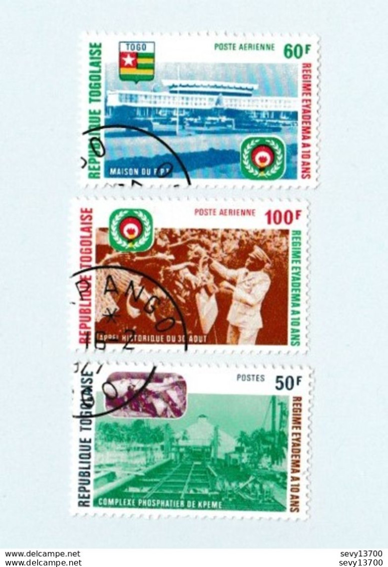 Togo lot de 46 timbres