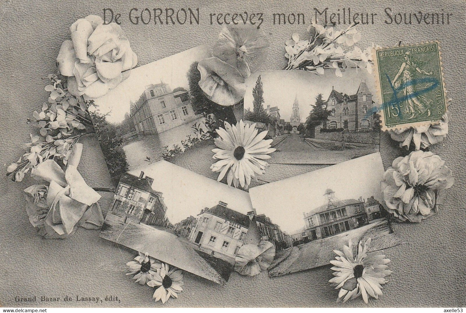 Gorron 53 (10390) De Gorron Recevez Mon Meilleur Souvenir - Gorron