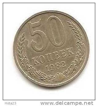 (!) Russia 50 Kopeek 1982 Year - VF - Russland