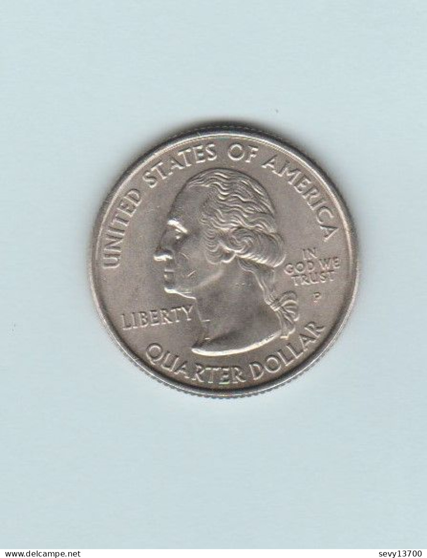 USA - Etats Unis 6 Quarter Dollar (1/4 DOLLAR) 2001 2002 2003 New York Caroline du Nord Alabama Arkansas Texas Wisconsin